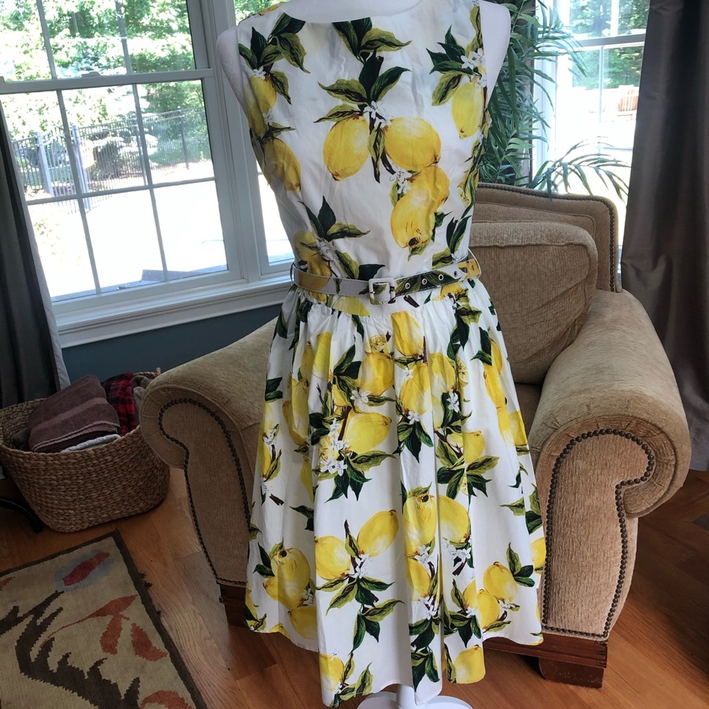 Lemon Summer Dress